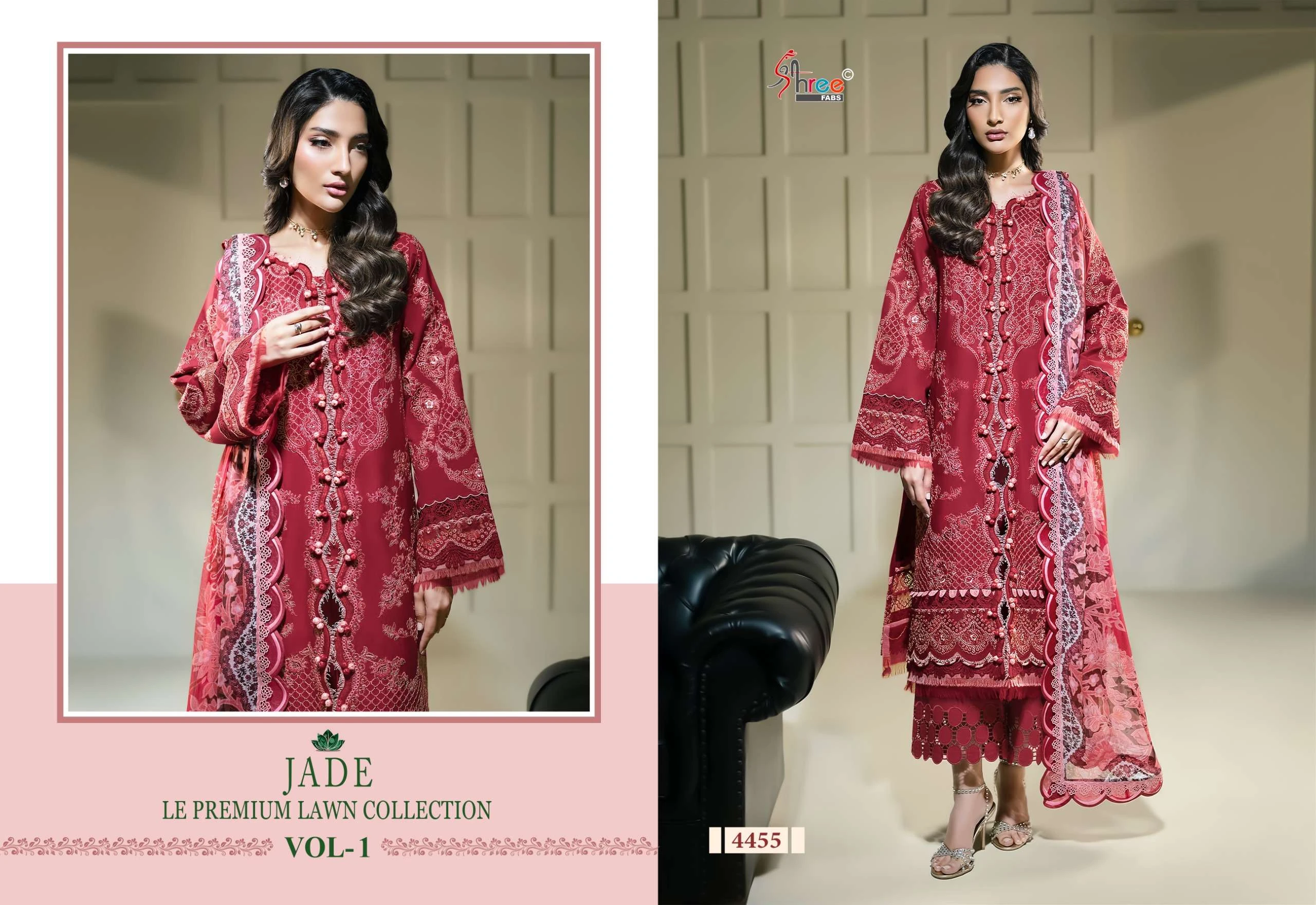 Shree Fab Jade Le Premium Lawn Collection Vol 1
