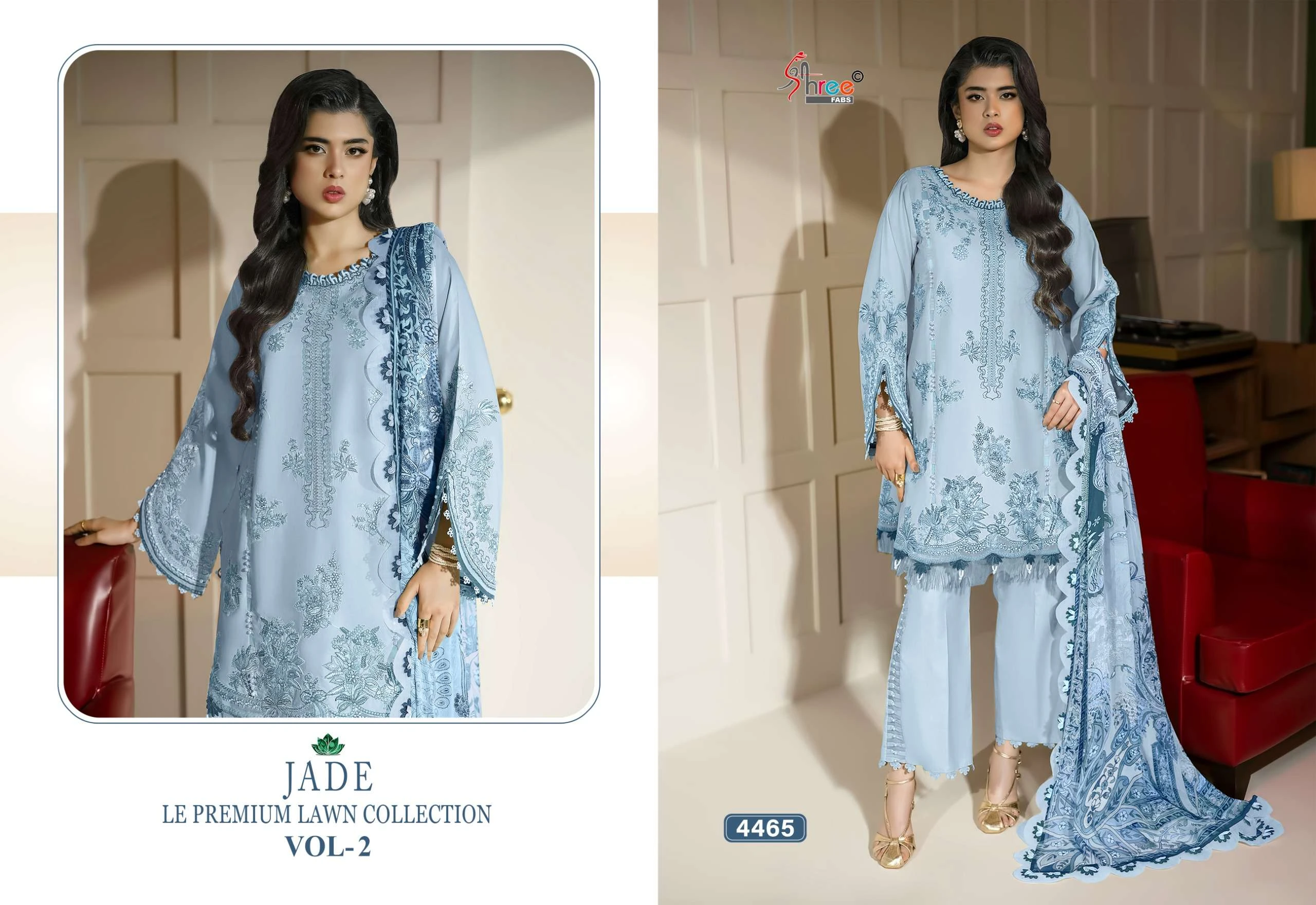Shree Fab Jade Le Premium Lawn Collection Vol 2