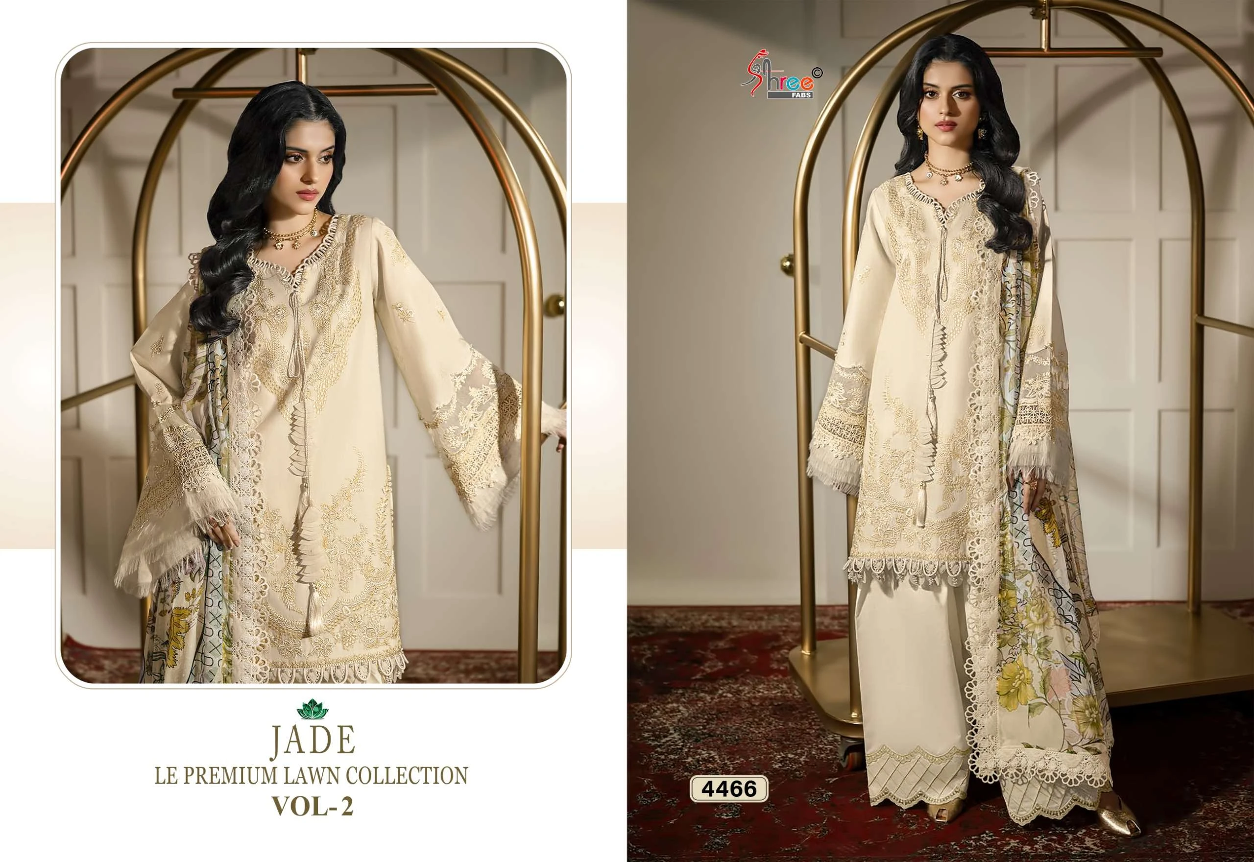 Shree Fab Jade Le Premium Lawn Collection Vol 2