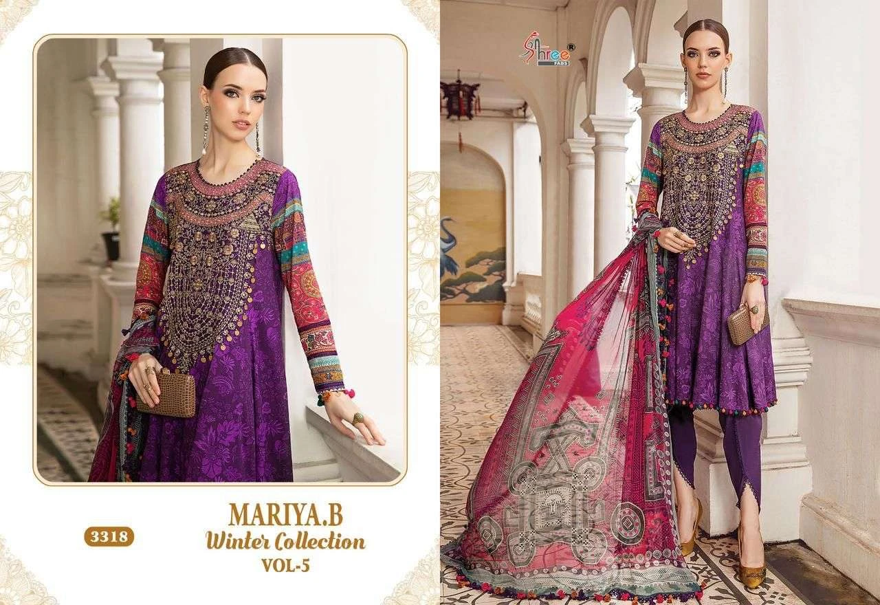 Shree Fab Maria B Winter Collection Vol 5