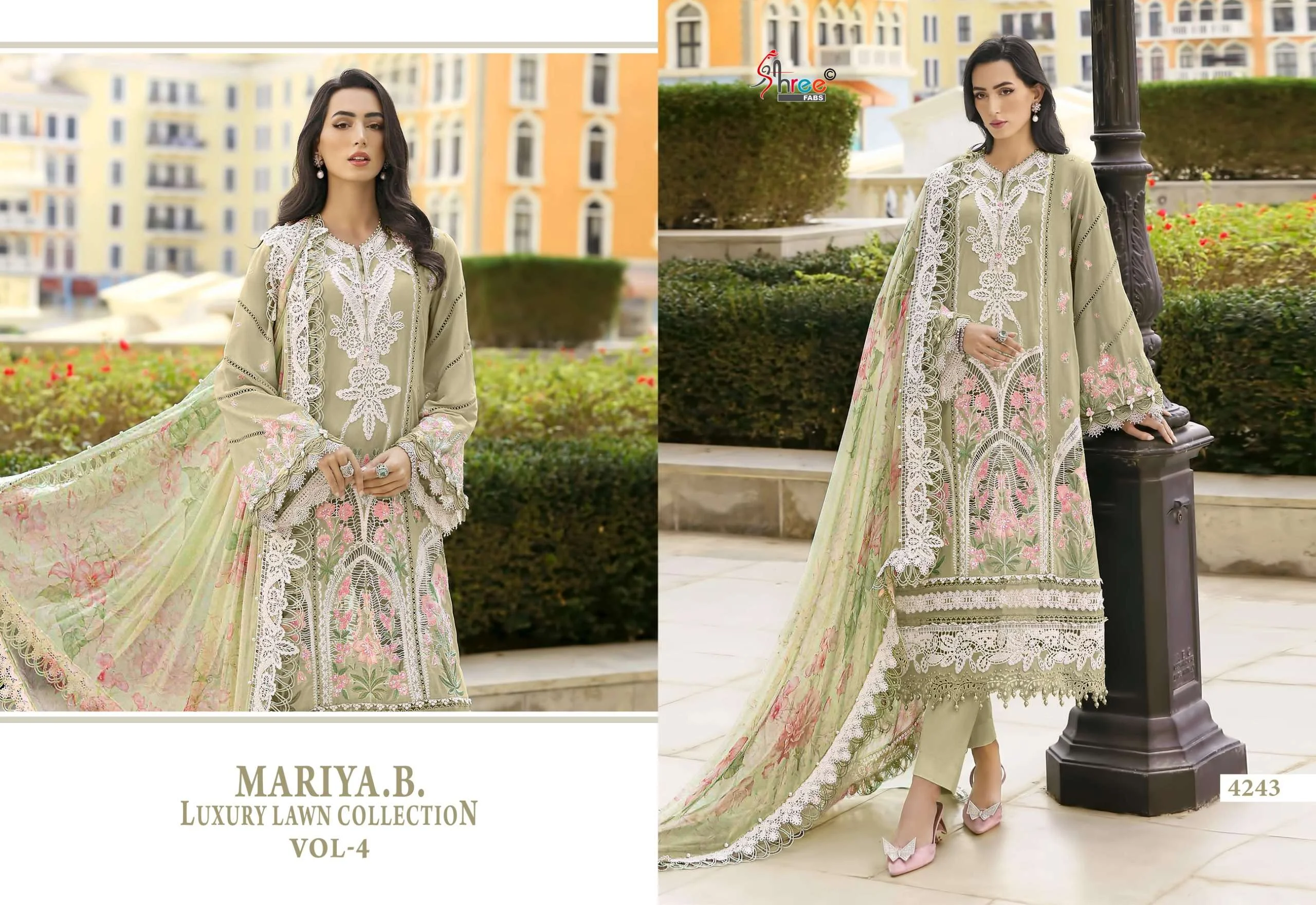 Shree Fab Mariya B Luxury Lawn Collection Vol 4