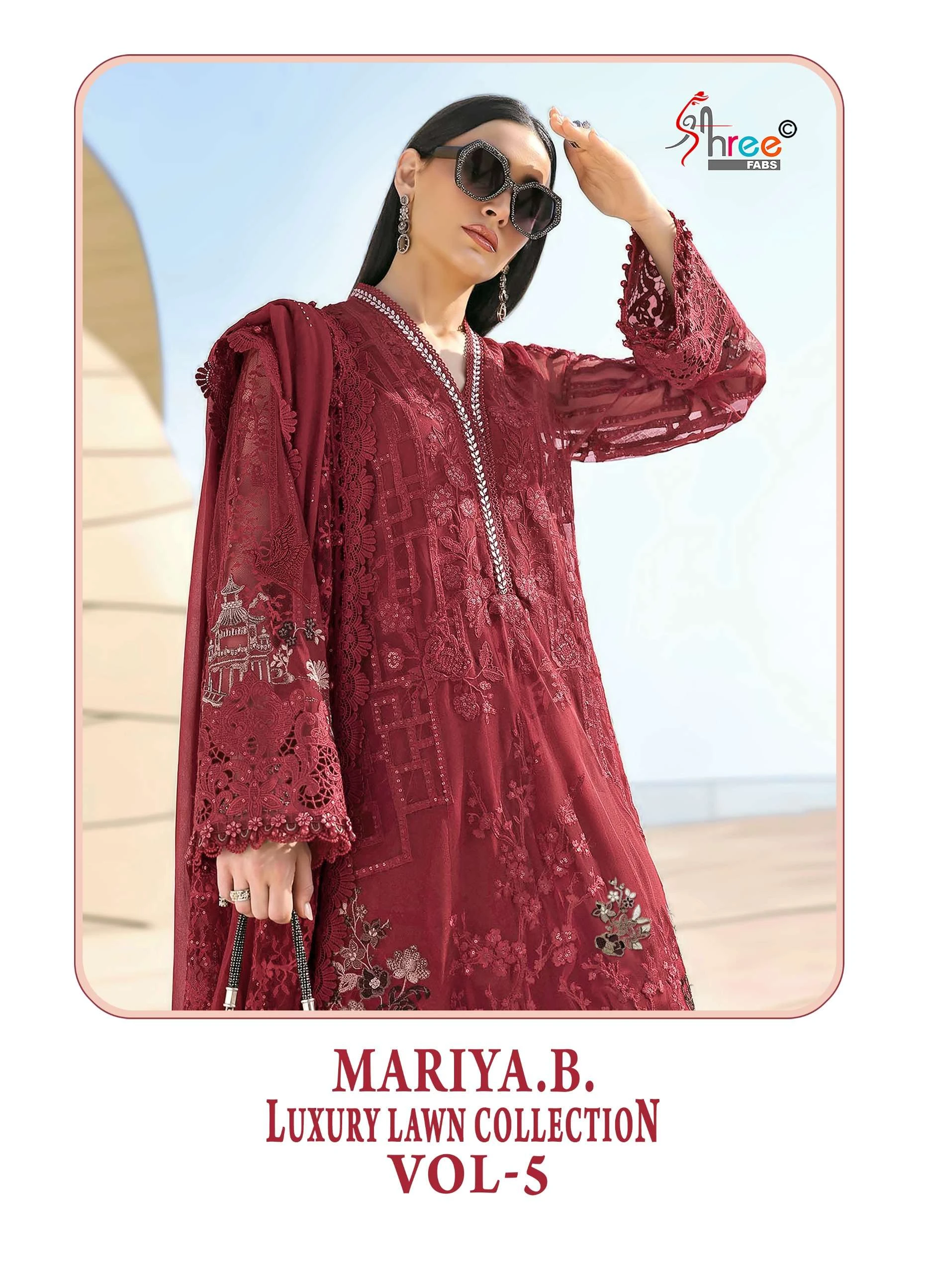 Shree Fab Mariya B Luxury Lawn Collection Vol 5