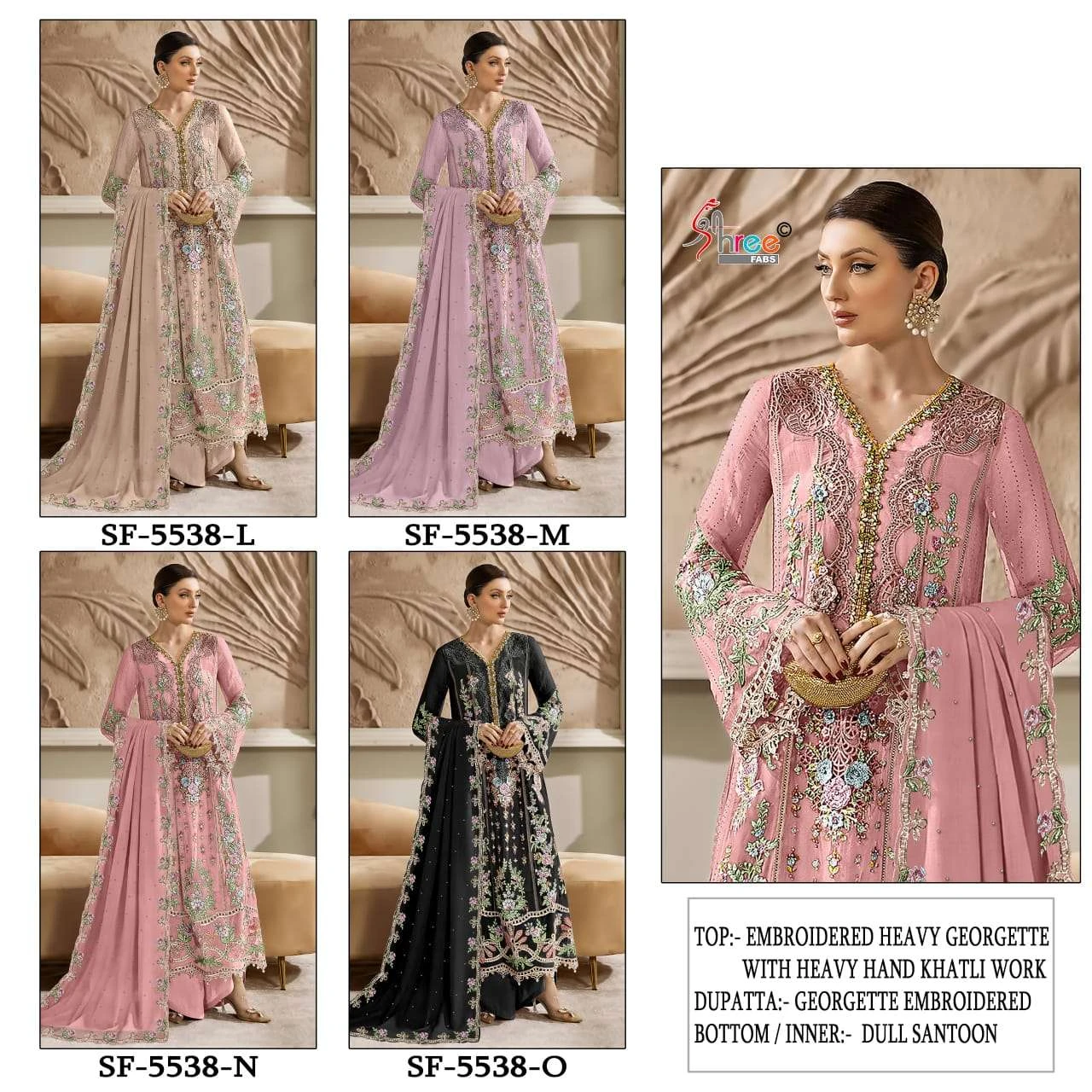 Shree Fab Sf 5538 New Designs