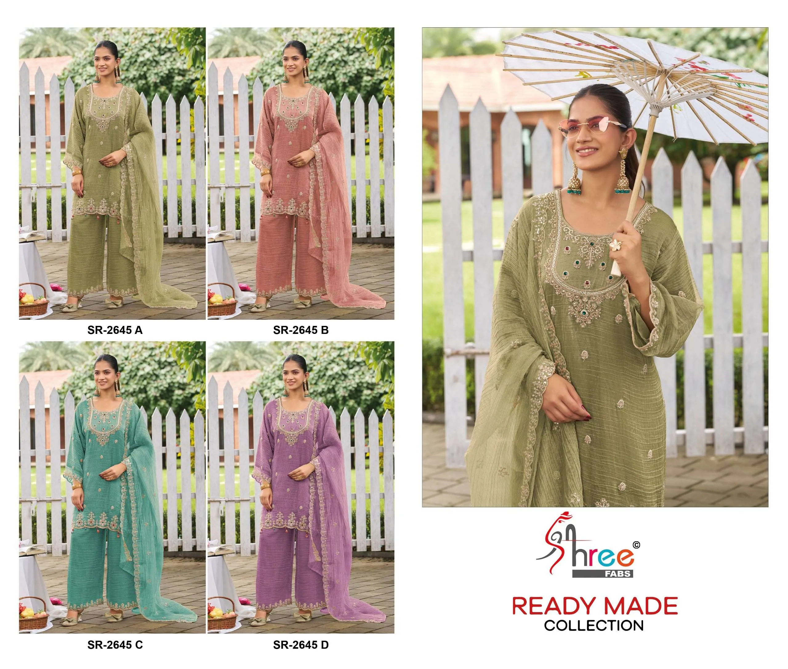 Shree Fab Sr 2645 - Readymade Dress