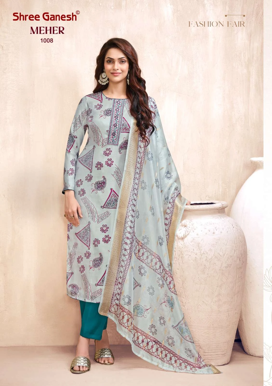 Shree Ganesh Meher Vol 1 - Readymade Dress