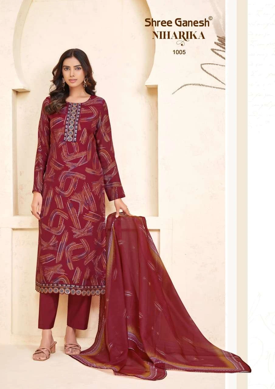 Shree Ganesh Niharika Vol 1 Ready Made Collection - Readymade Dress