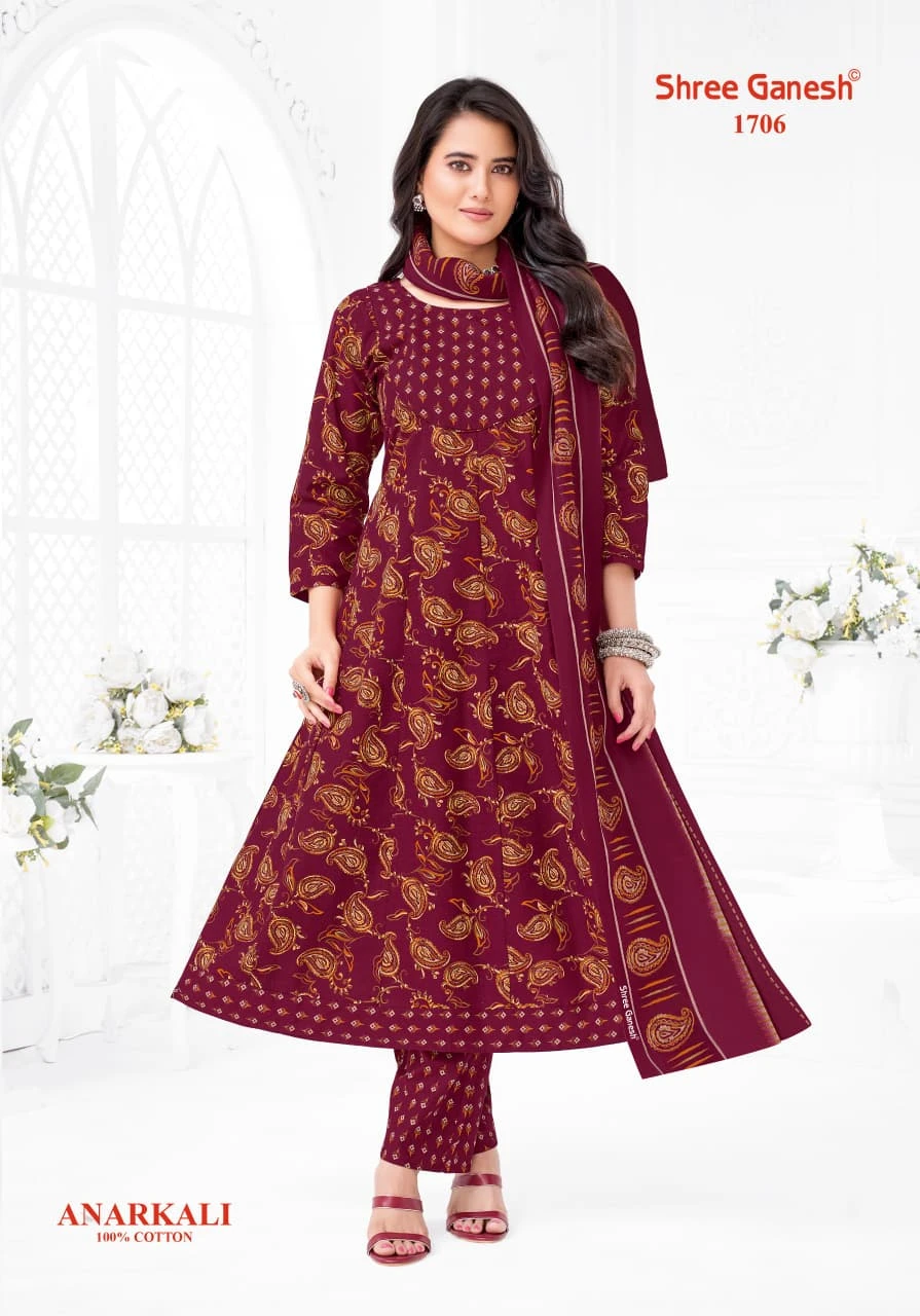 Shree Ganesh Zeenat Vol 7 - Readymade Dress