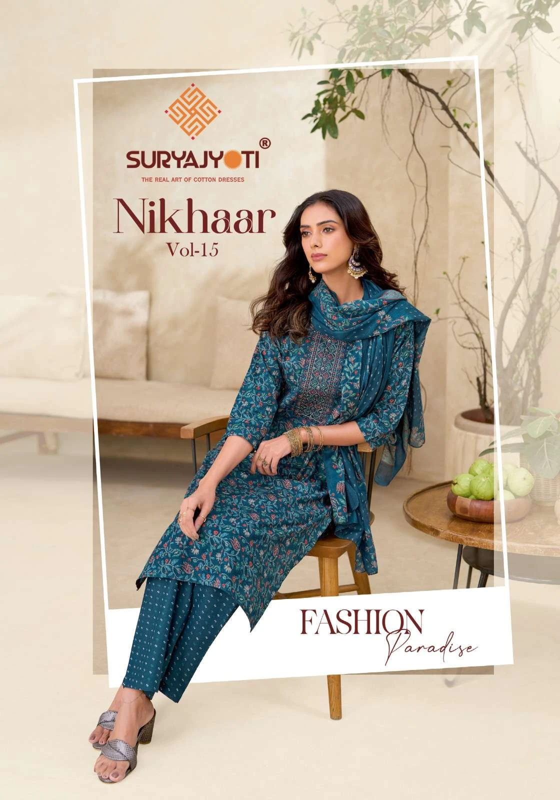 Suryajyoti Nikhaar Vol 15 Ready Made Collection - Readymade Dress