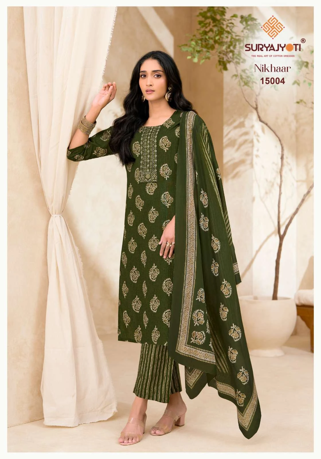 Suryajyoti Nikhaar Vol 15 Ready Made Collection - Readymade Dress