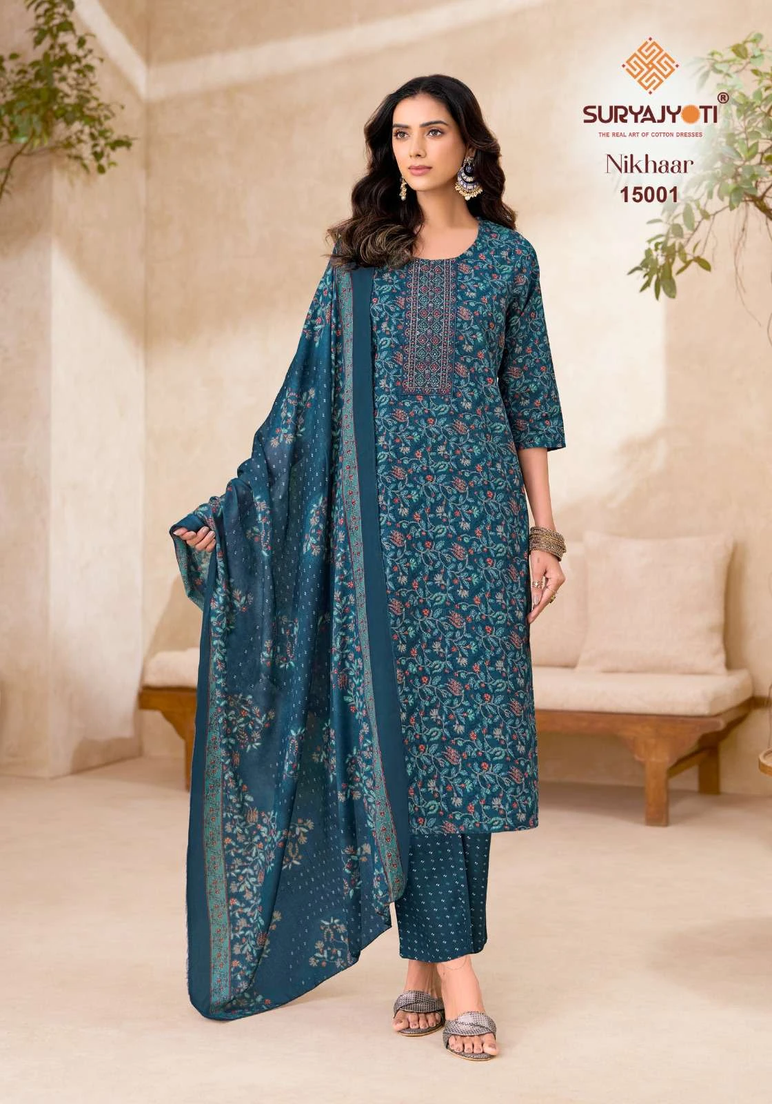 Suryajyoti Nikhaar Vol 15 Ready Made Collection - Readymade Dress
