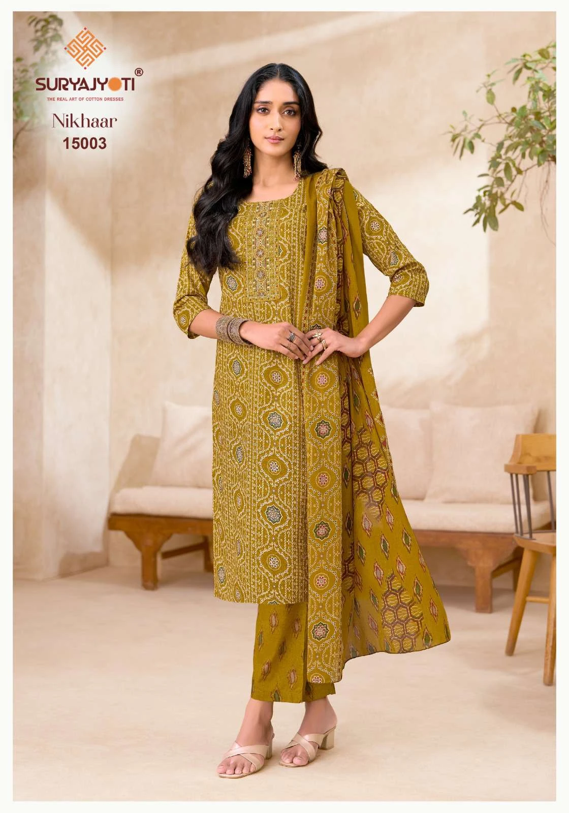 Suryajyoti Nikhaar Vol 15 Ready Made Collection - Readymade Dress