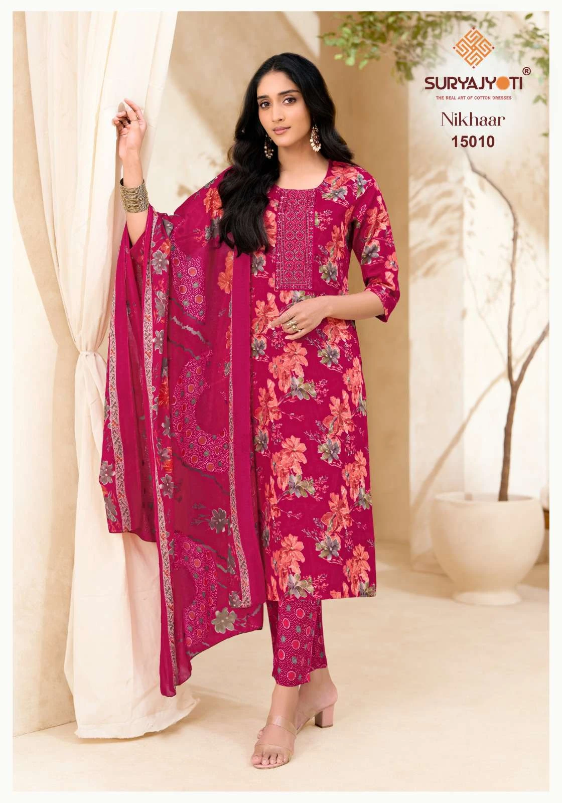 Suryajyoti Nikhaar Vol 15 Ready Made Collection - Readymade Dress
