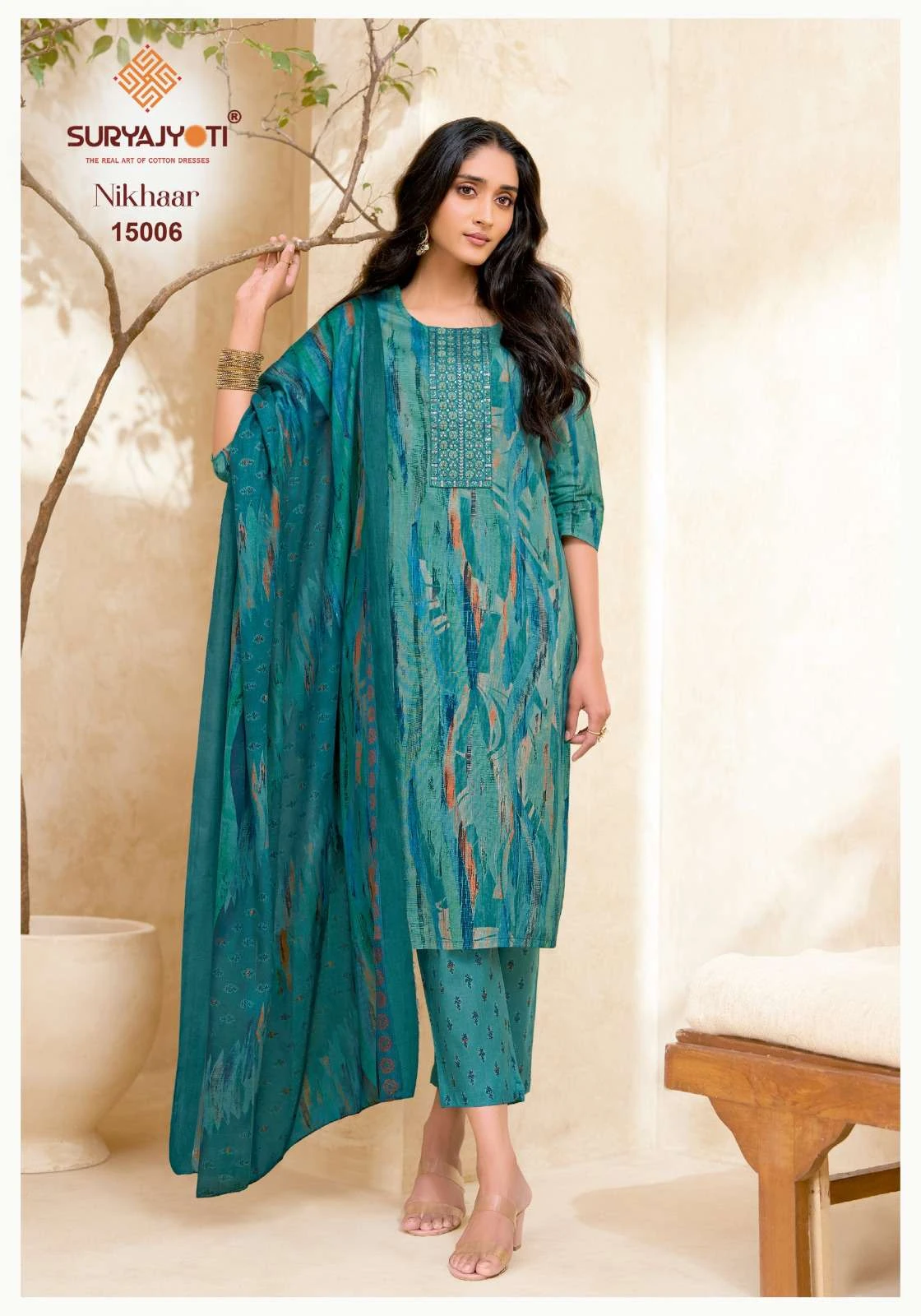 Suryajyoti Nikhaar Vol 15 Ready Made Collection - Readymade Dress
