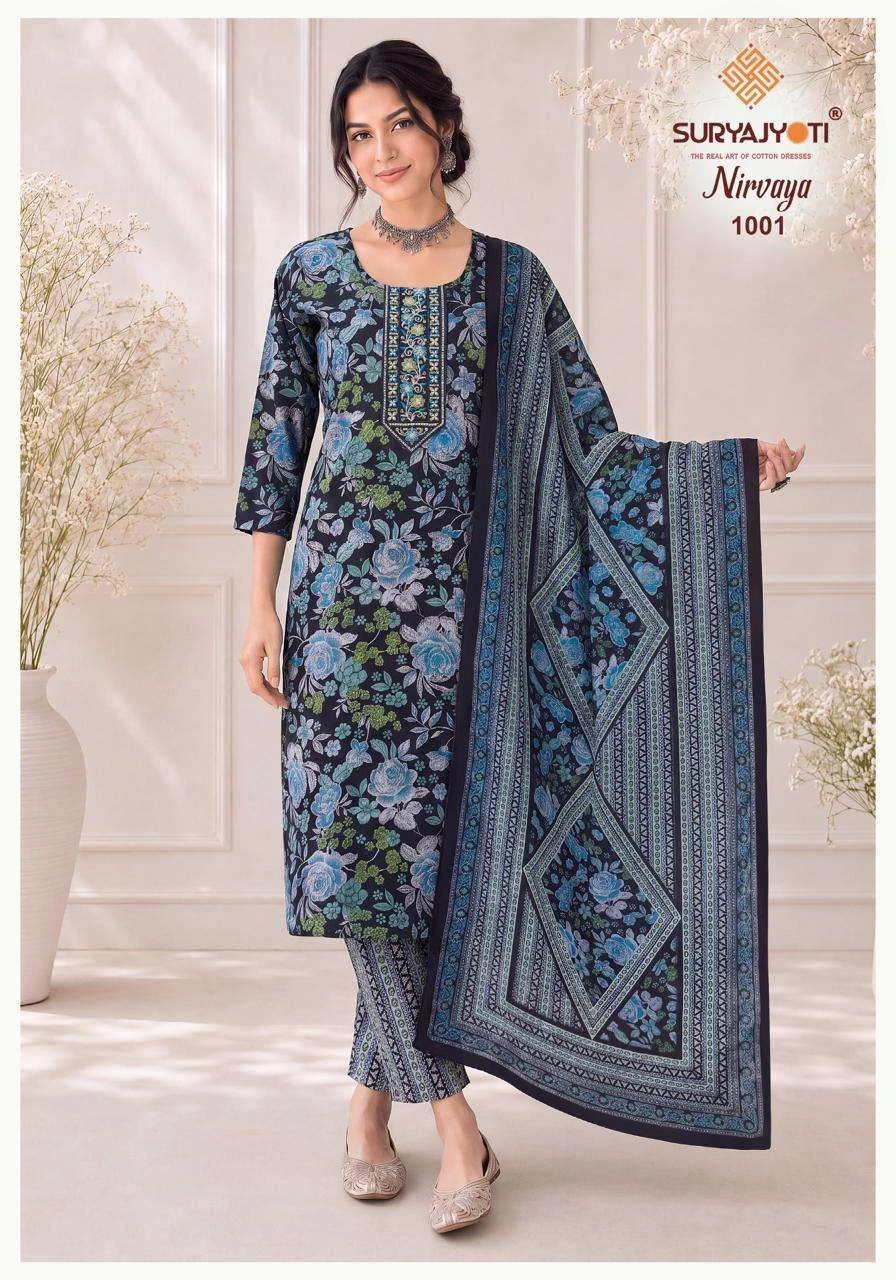 Suryajyoti Nirvaya Vol 1 Ready Made Collection - Readymade Dress