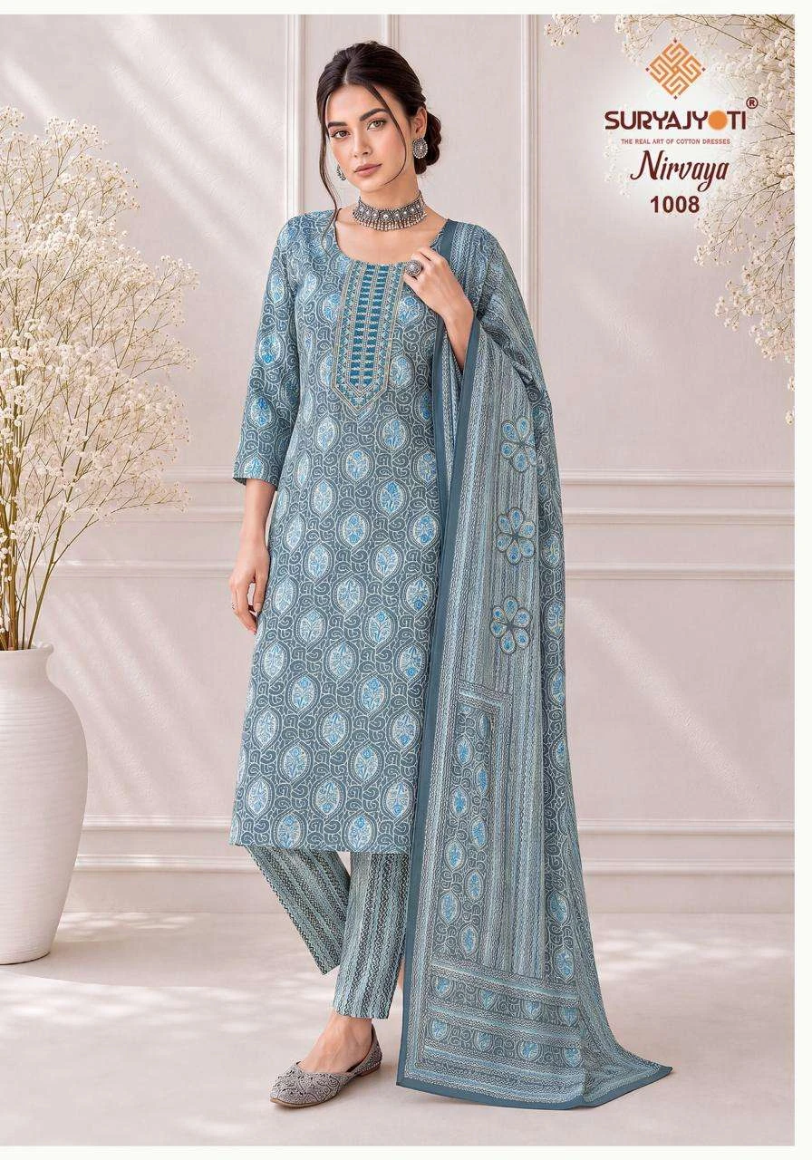 Suryajyoti Nirvaya Vol 1 Ready Made Collection - Readymade Dress