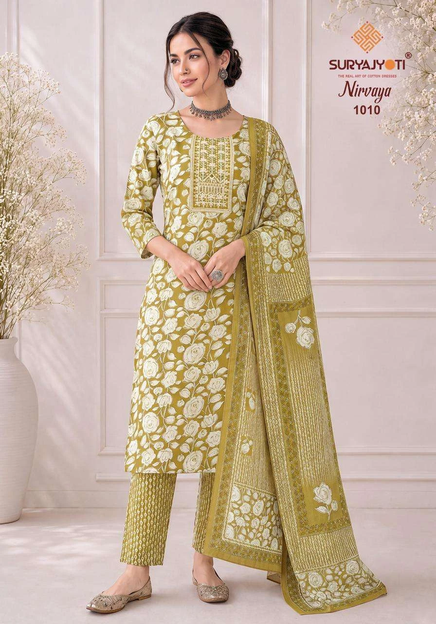 Suryajyoti Nirvaya Vol 1 Ready Made Collection - Readymade Dress
