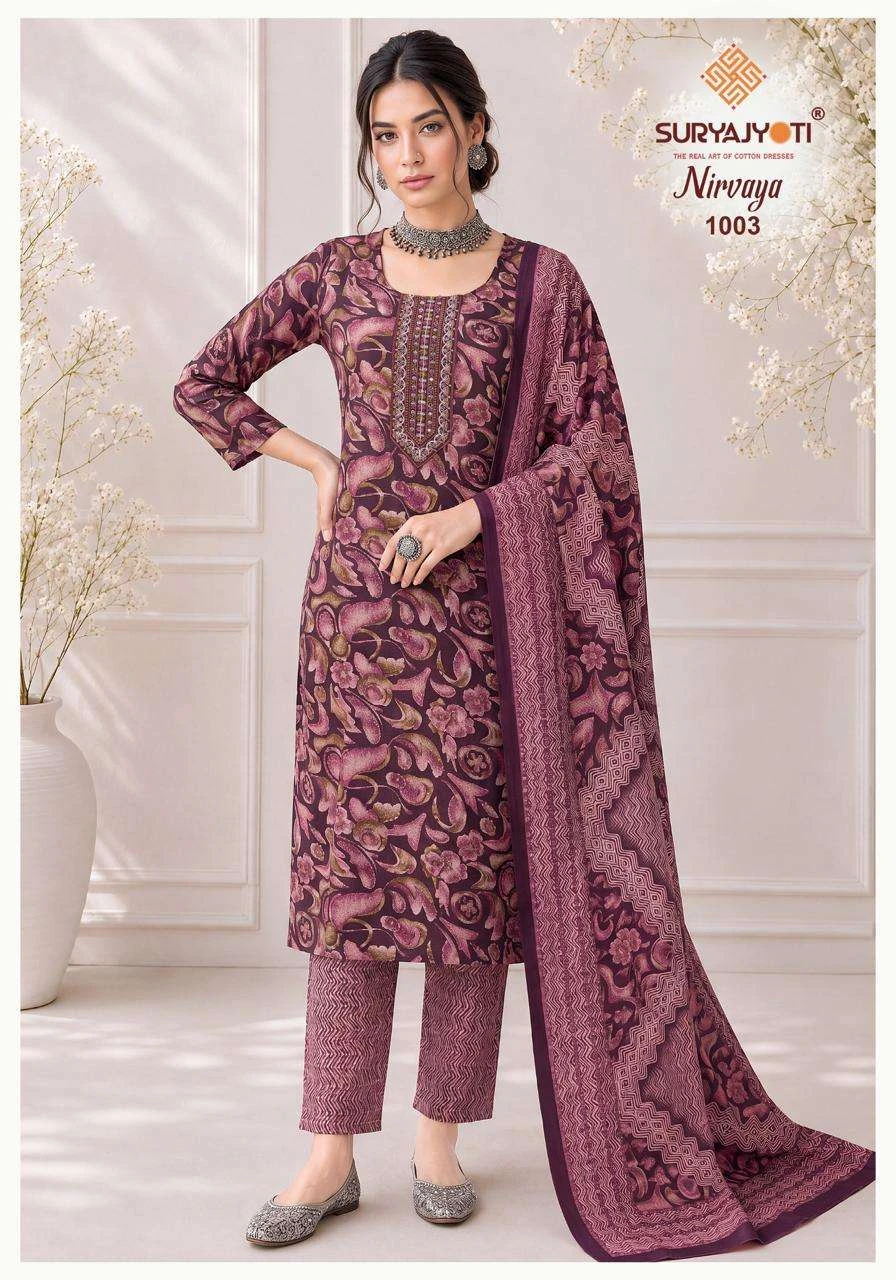 Suryajyoti Nirvaya Vol 1 Ready Made Collection - Readymade Dress