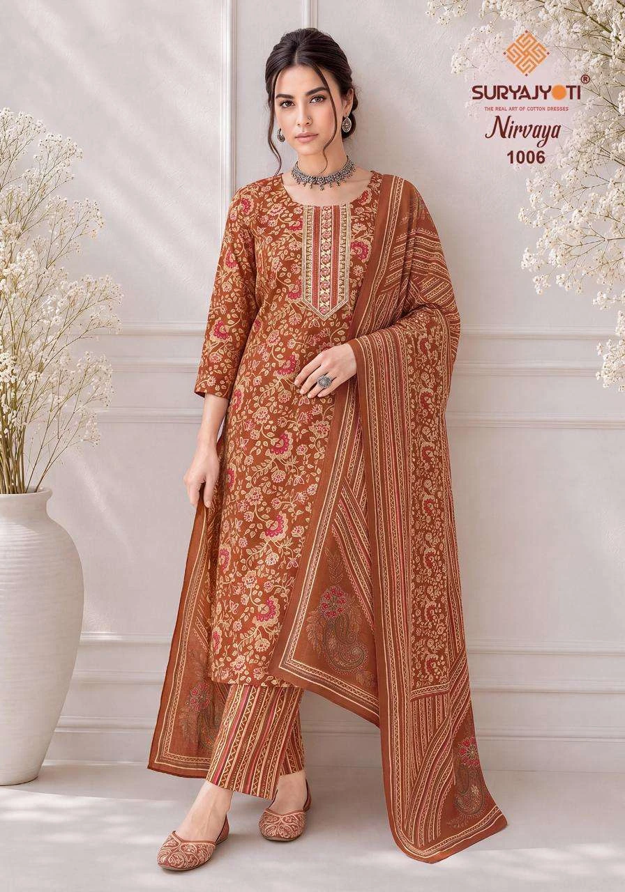 Suryajyoti Nirvaya Vol 1 Ready Made Collection - Readymade Dress