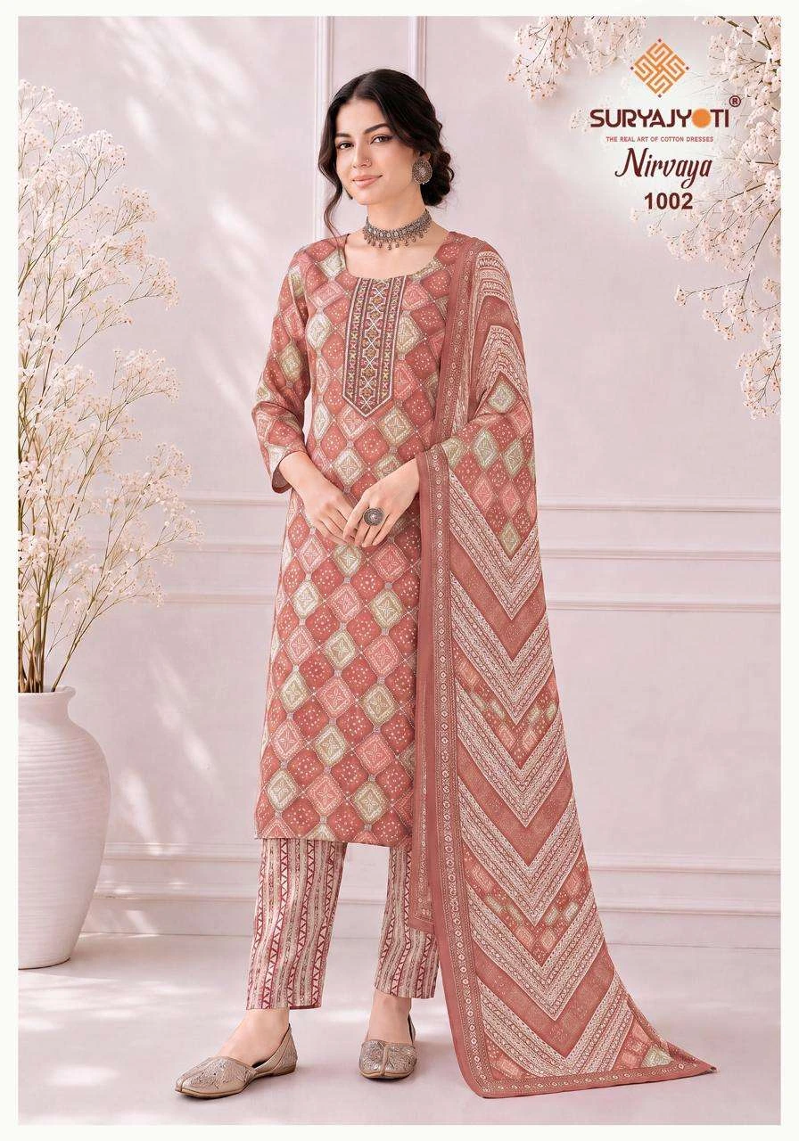 Suryajyoti Nirvaya Vol 1 Ready Made Collection - Readymade Dress