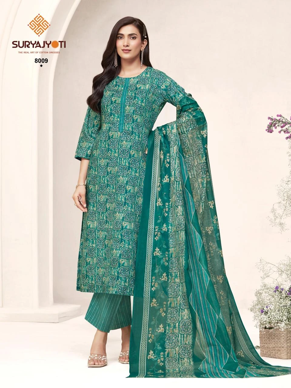 Suryajyoti Poshak Vol 8 - Readymade Dress