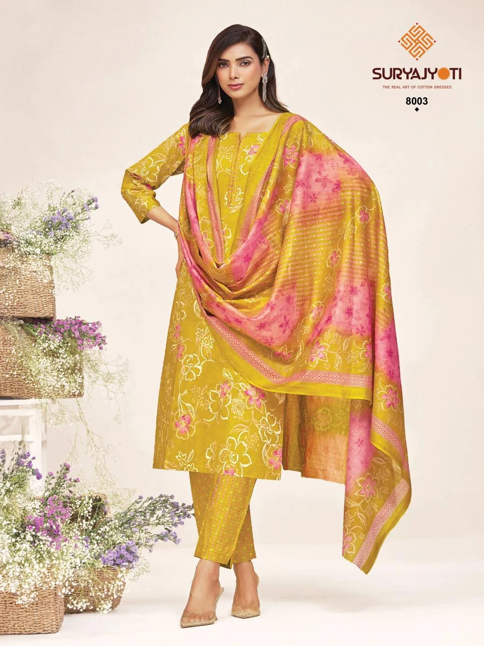 Suryajyoti Poshak Vol 8 - Readymade Dress