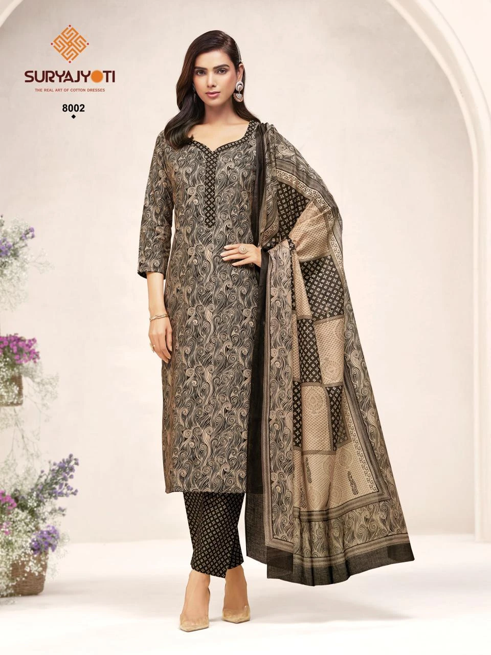 Suryajyoti Poshak Vol 8 - Readymade Dress