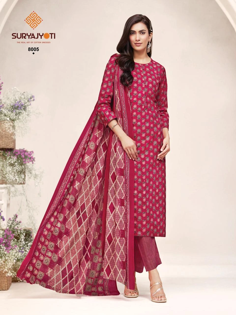 Suryajyoti Poshak Vol 8 - Readymade Dress