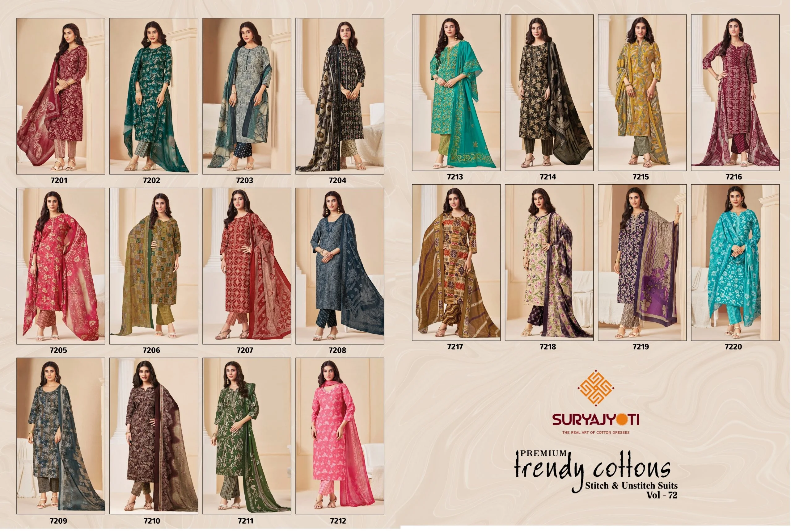 Suryajyoti Trendy Cotton Vol 72