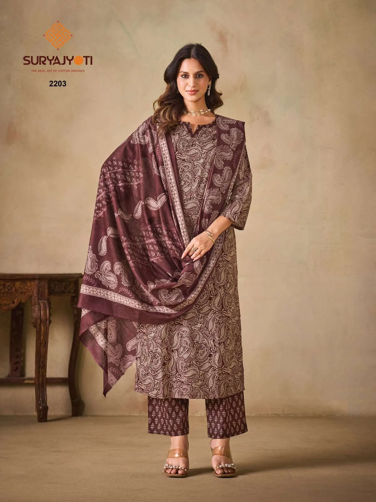 Suryajyoti Zion Cotton Vol 22 Ready Made Collection - Readymade Dress