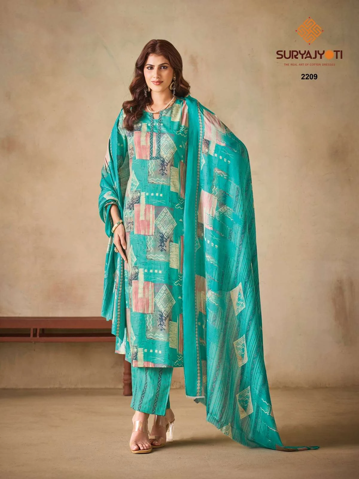 Suryajyoti Zion Cotton Vol 22 Ready Made Collection - Readymade Dress
