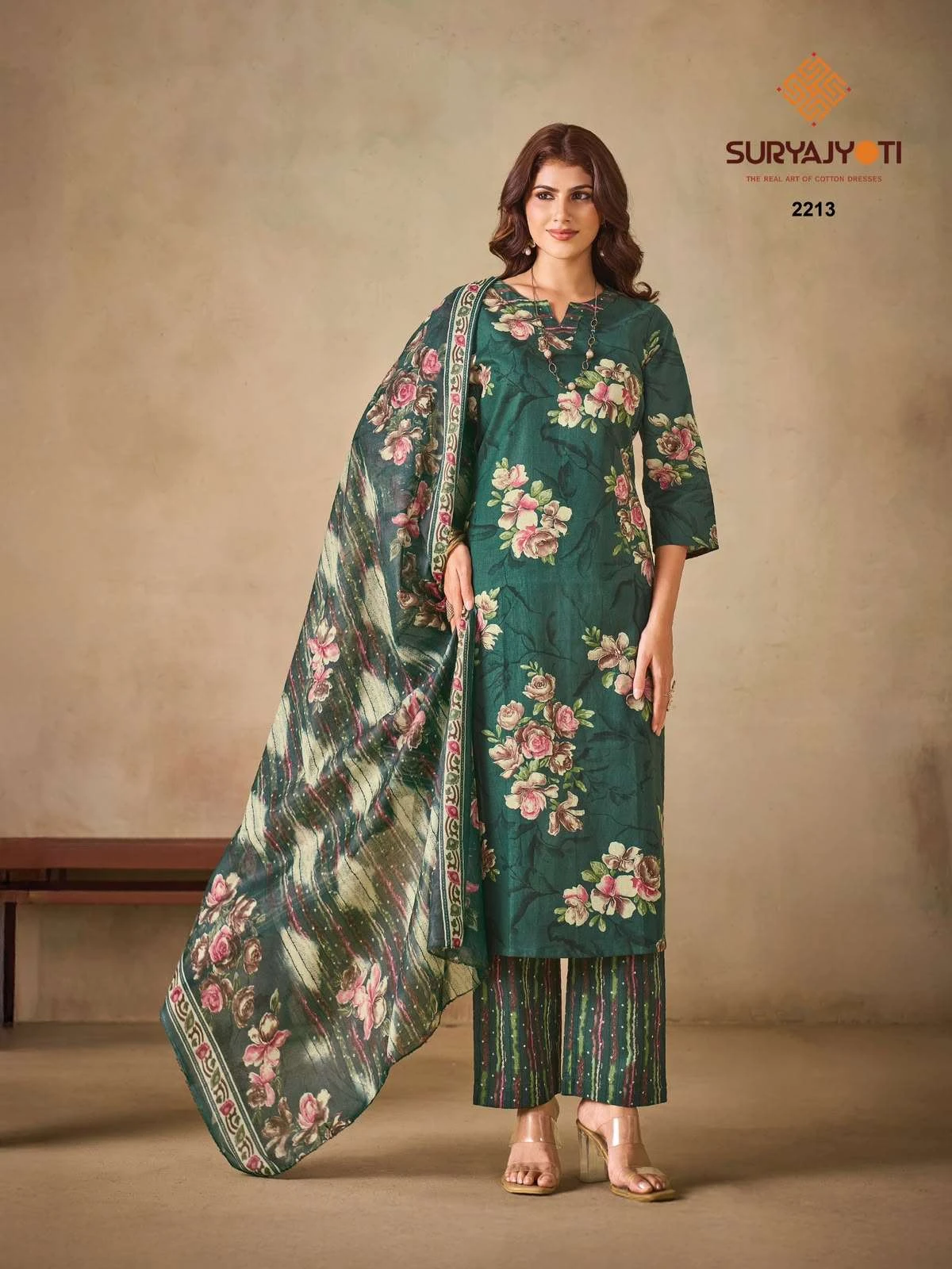 Suryajyoti Zion Cotton Vol 22 Ready Made Collection - Readymade Dress