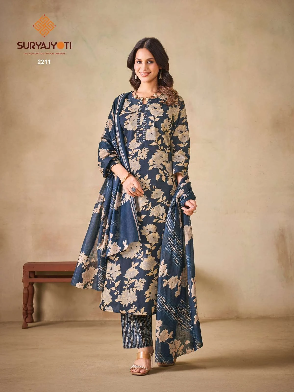 Suryajyoti Zion Cotton Vol 22 Ready Made Collection - Readymade Dress