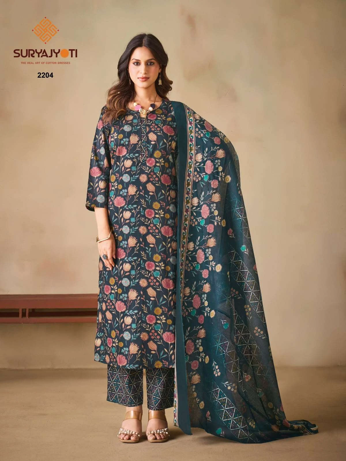 Suryajyoti Zion Cotton Vol 22 Ready Made Collection - Readymade Dress