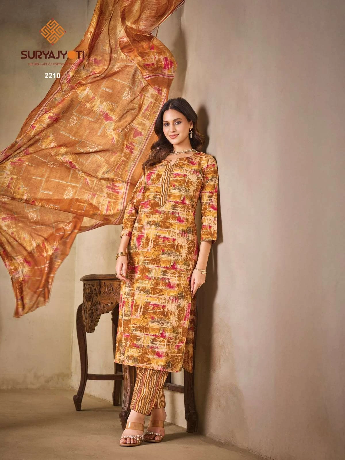 Suryajyoti Zion Cotton Vol 22 Ready Made Collection - Readymade Dress