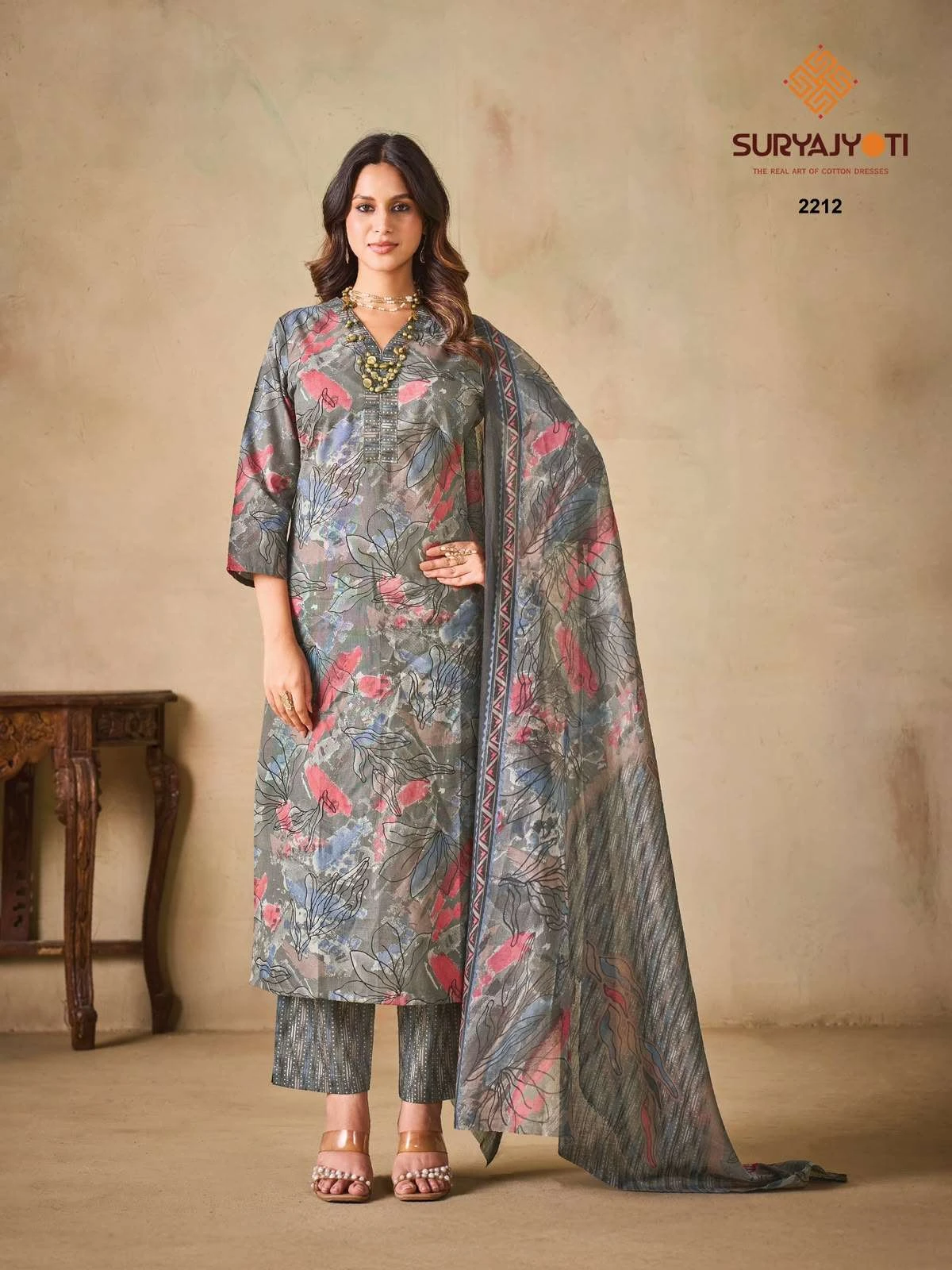 Suryajyoti Zion Cotton Vol 22 Ready Made Collection - Readymade Dress