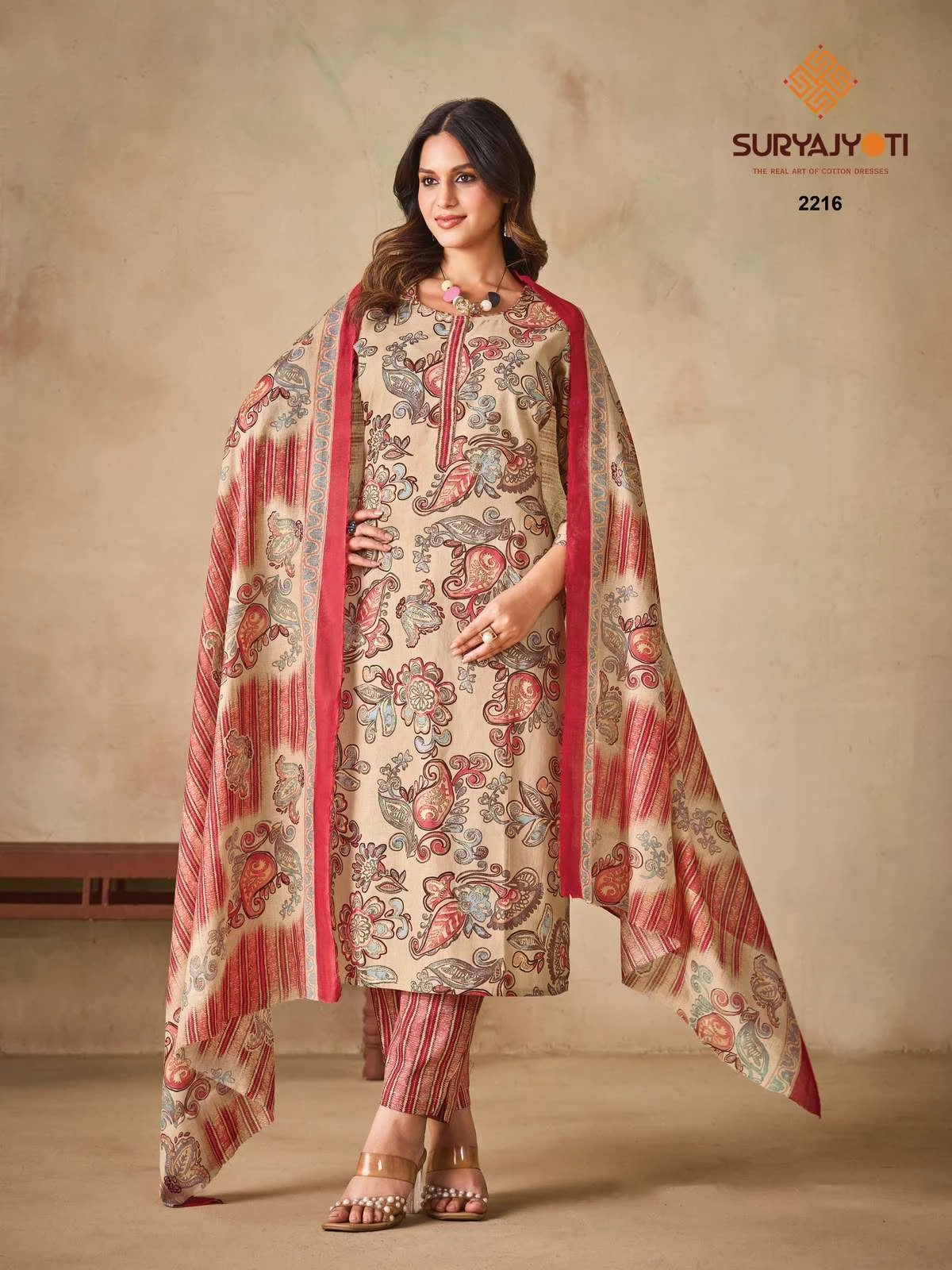 Suryajyoti Zion Cotton Vol 22 Ready Made Collection - Readymade Dress