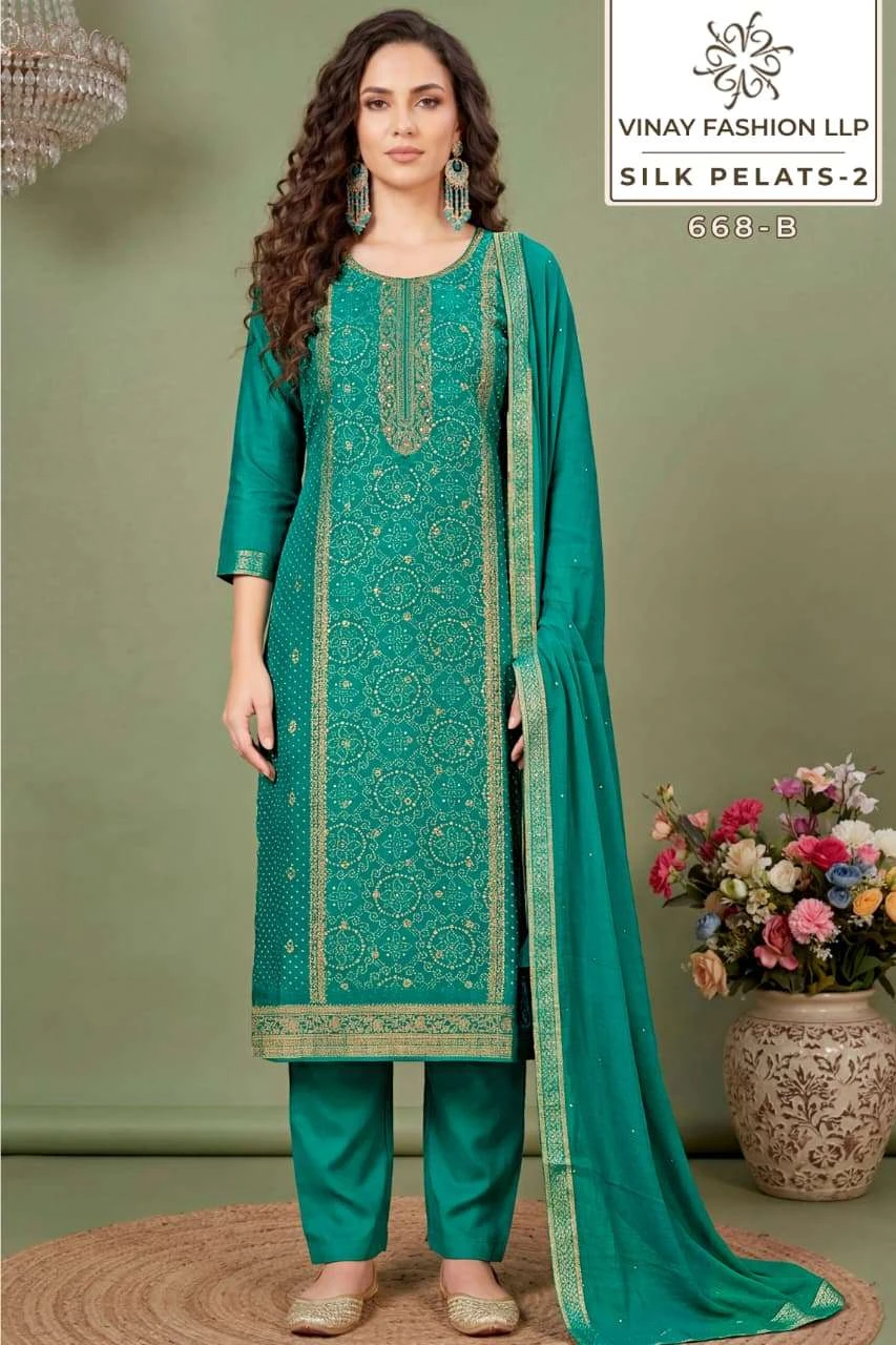 Vinay Fashion Llp Silk Petals Vol 2