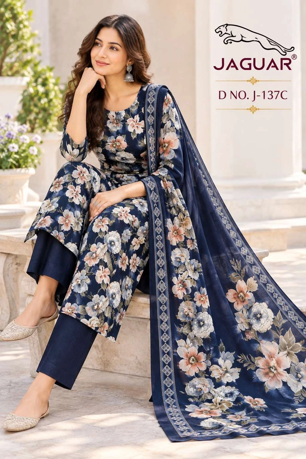 Vishwam Fabric Jaguar D No J 137