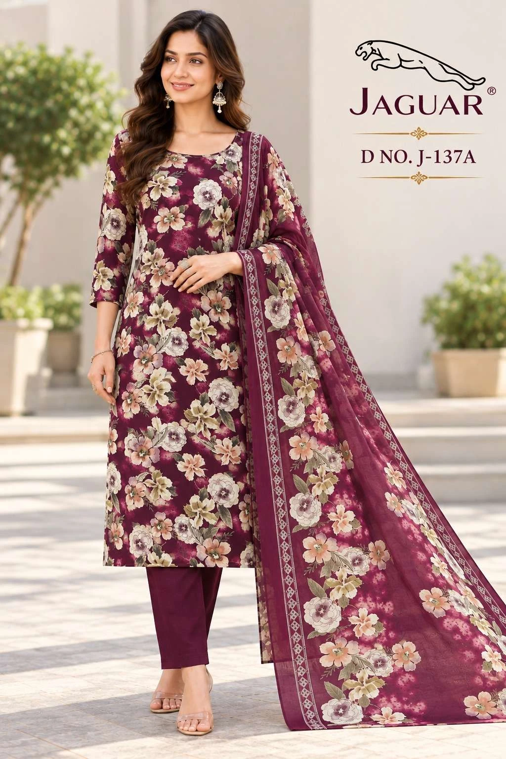 Vishwam Fabric Jaguar D No J 137