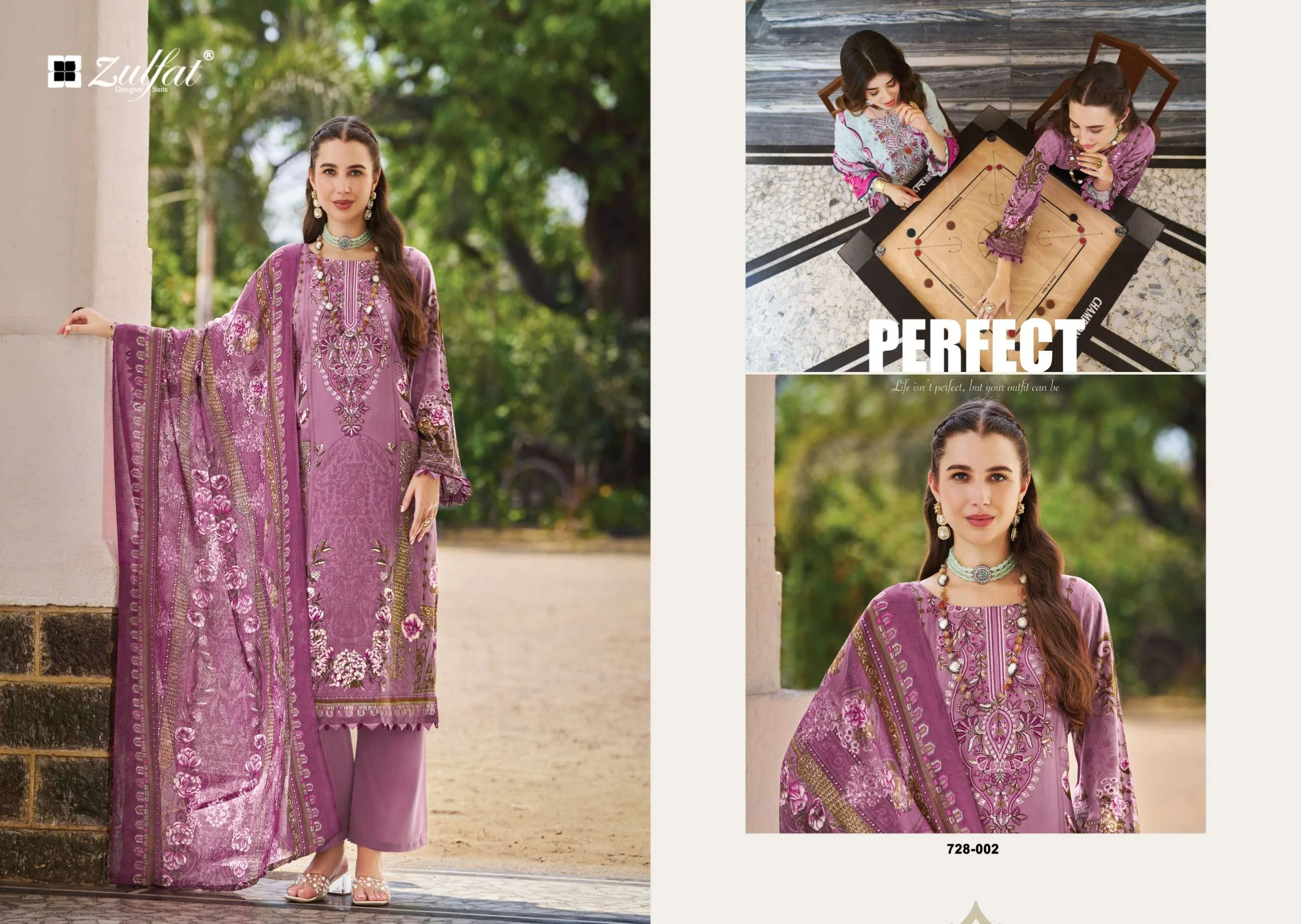 Zulfat Designer Suits Afreen