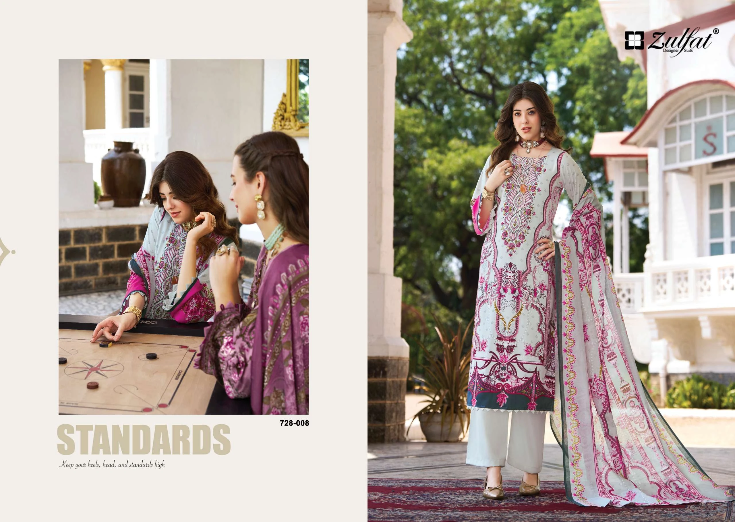 Zulfat Designer Suits Afreen