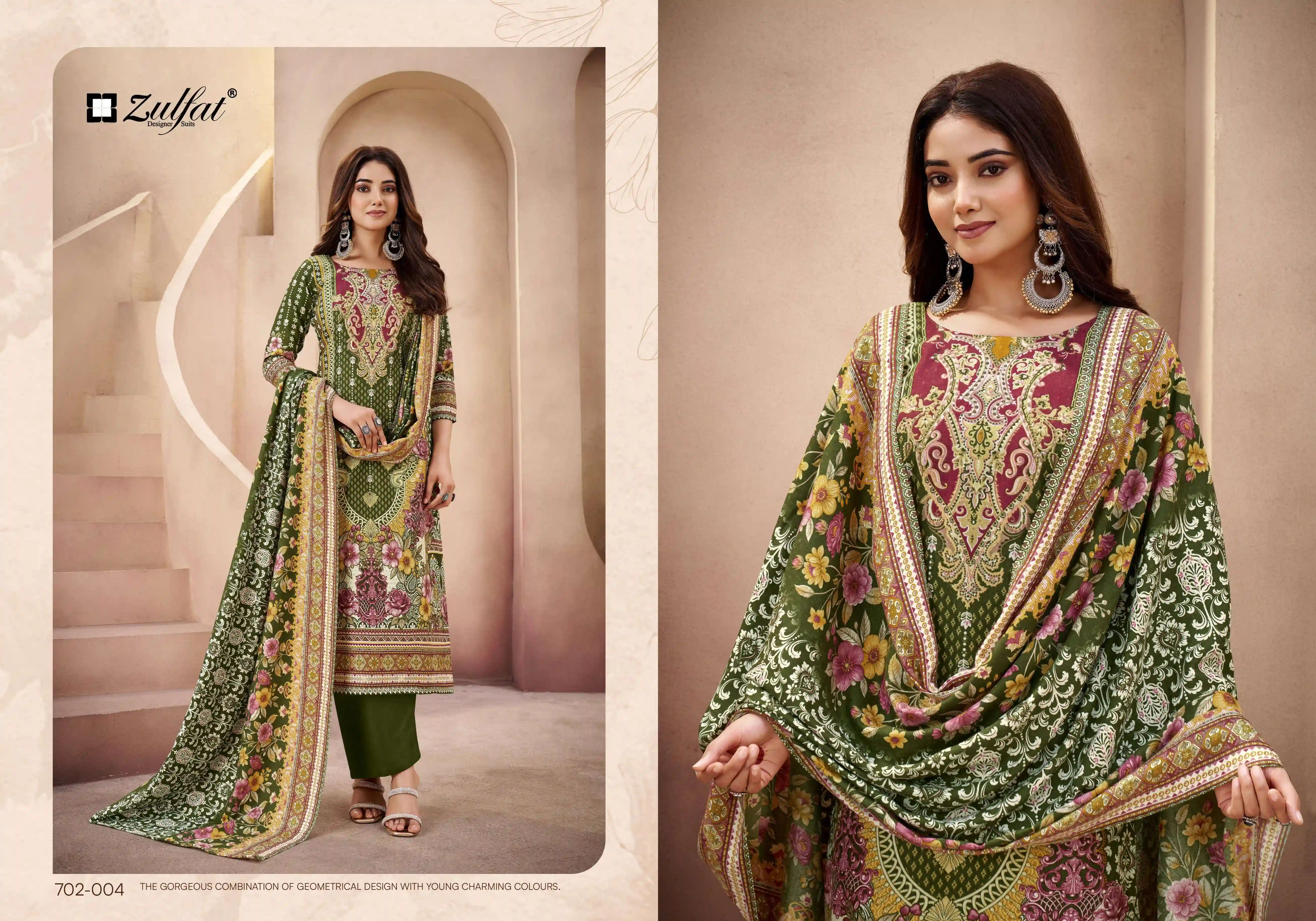 Zulfat Designer Suits Afsana
