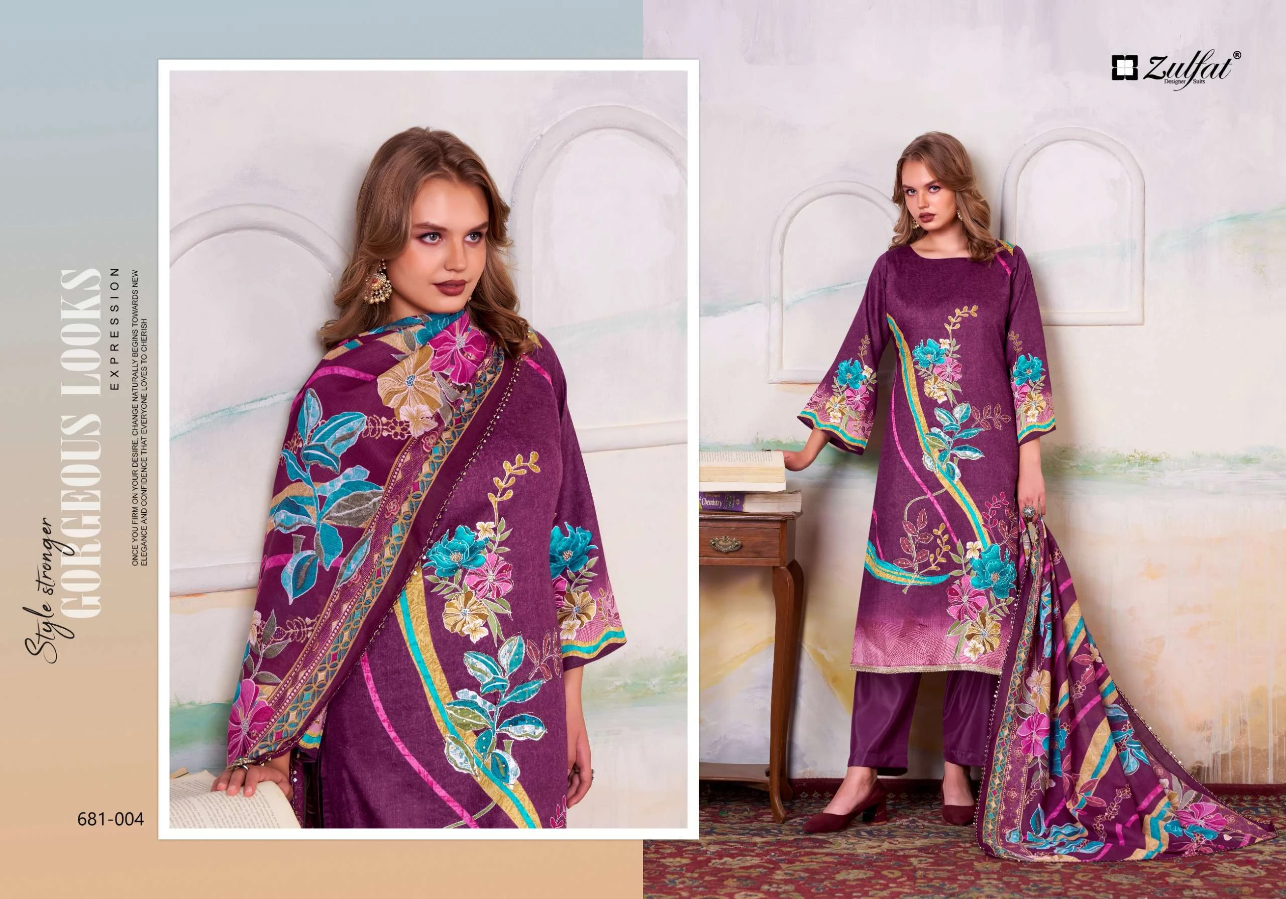 Zulfat Designer Suits Hayat