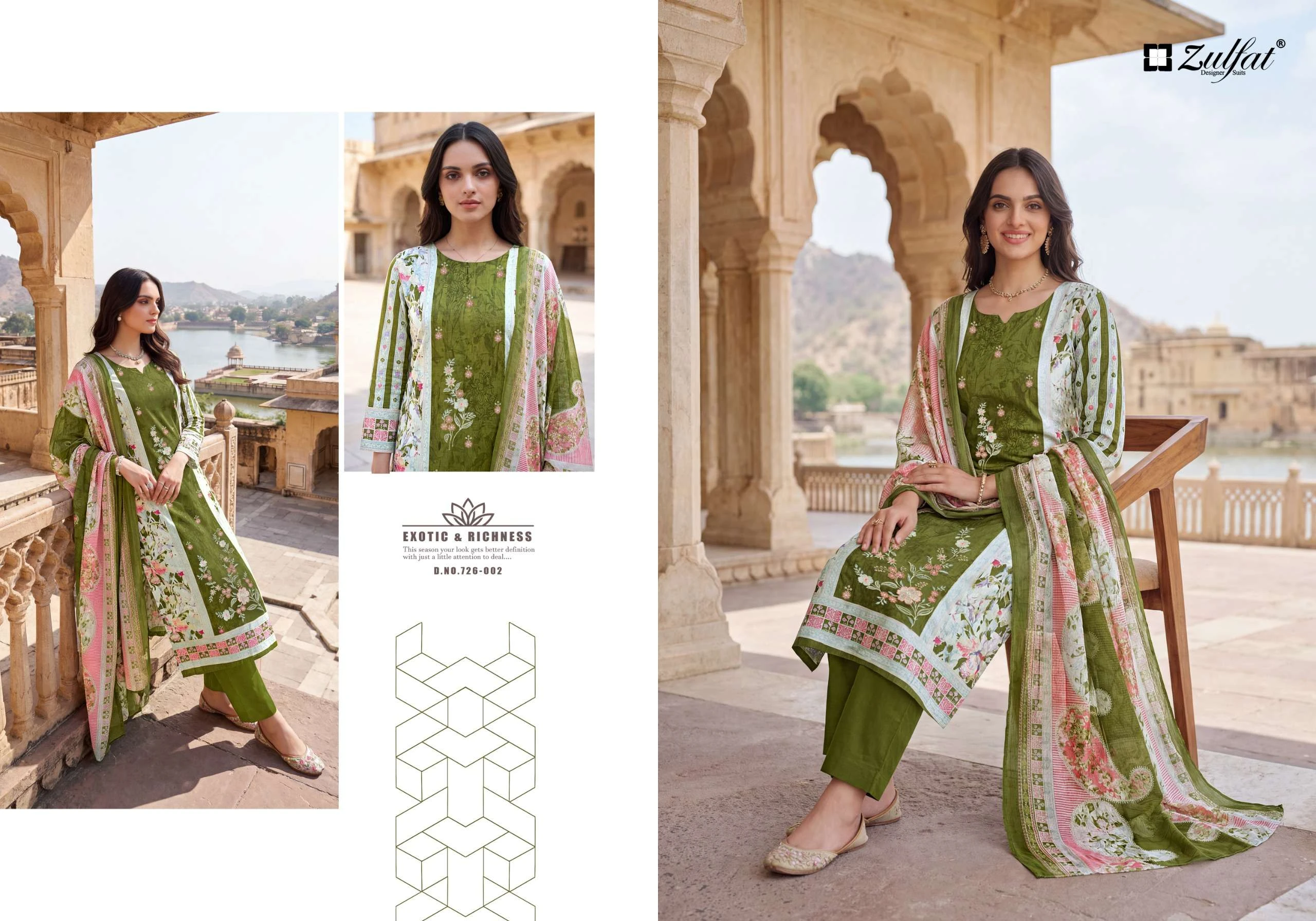 Zulfat Designer Suits Humraaz