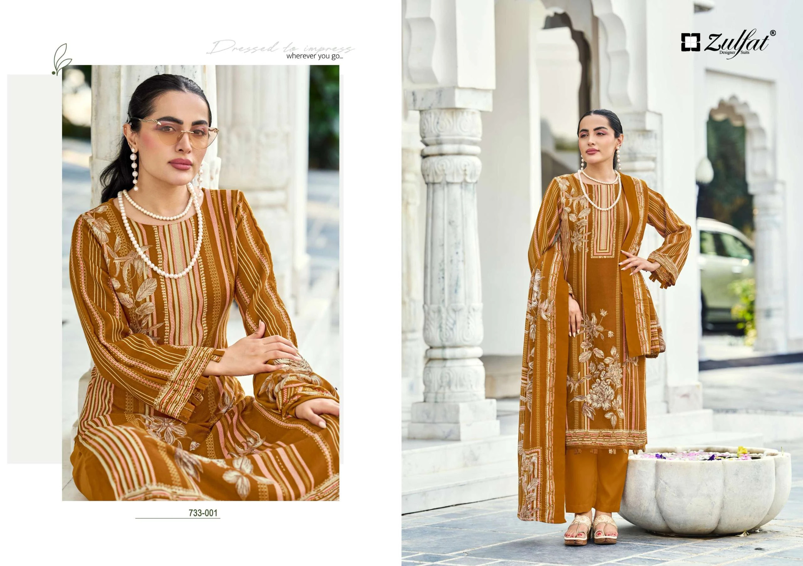 Zulfat Designer Suits Kohinoor