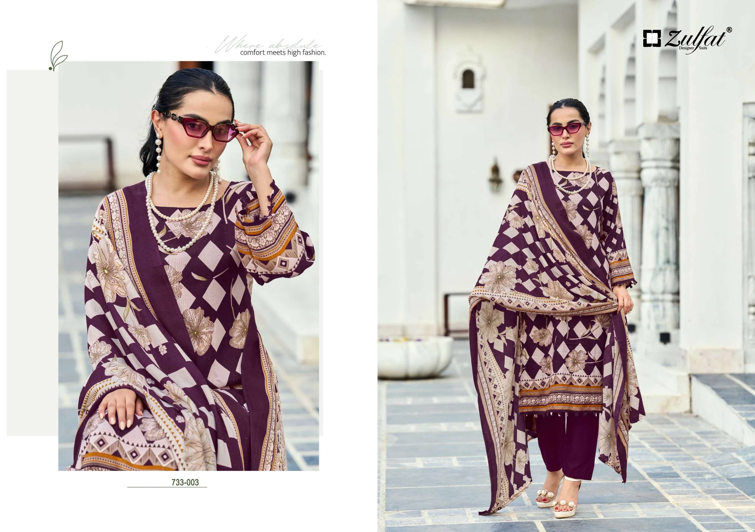 Zulfat Designer Suits Kohinoor