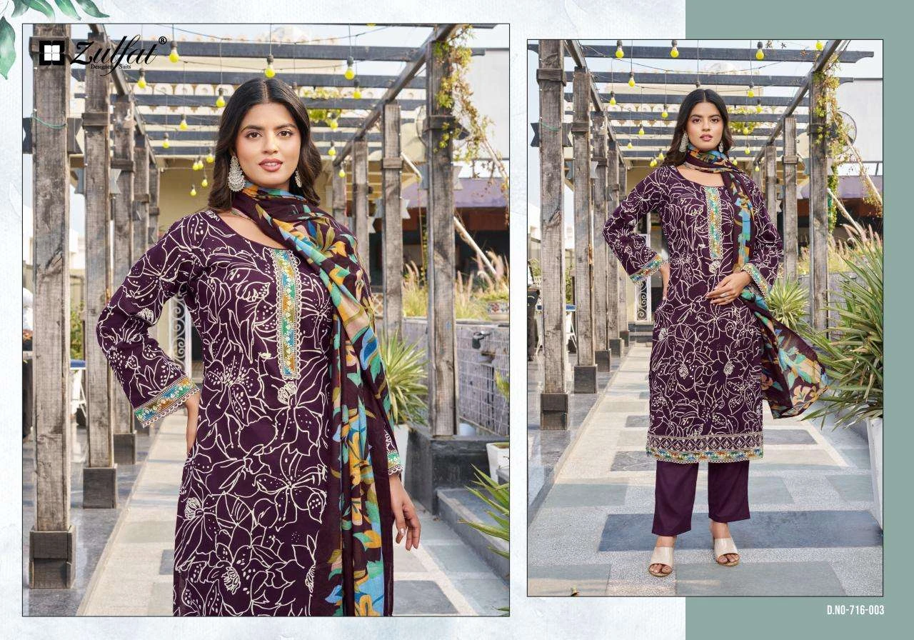 Zulfat Designer Suits Mihika