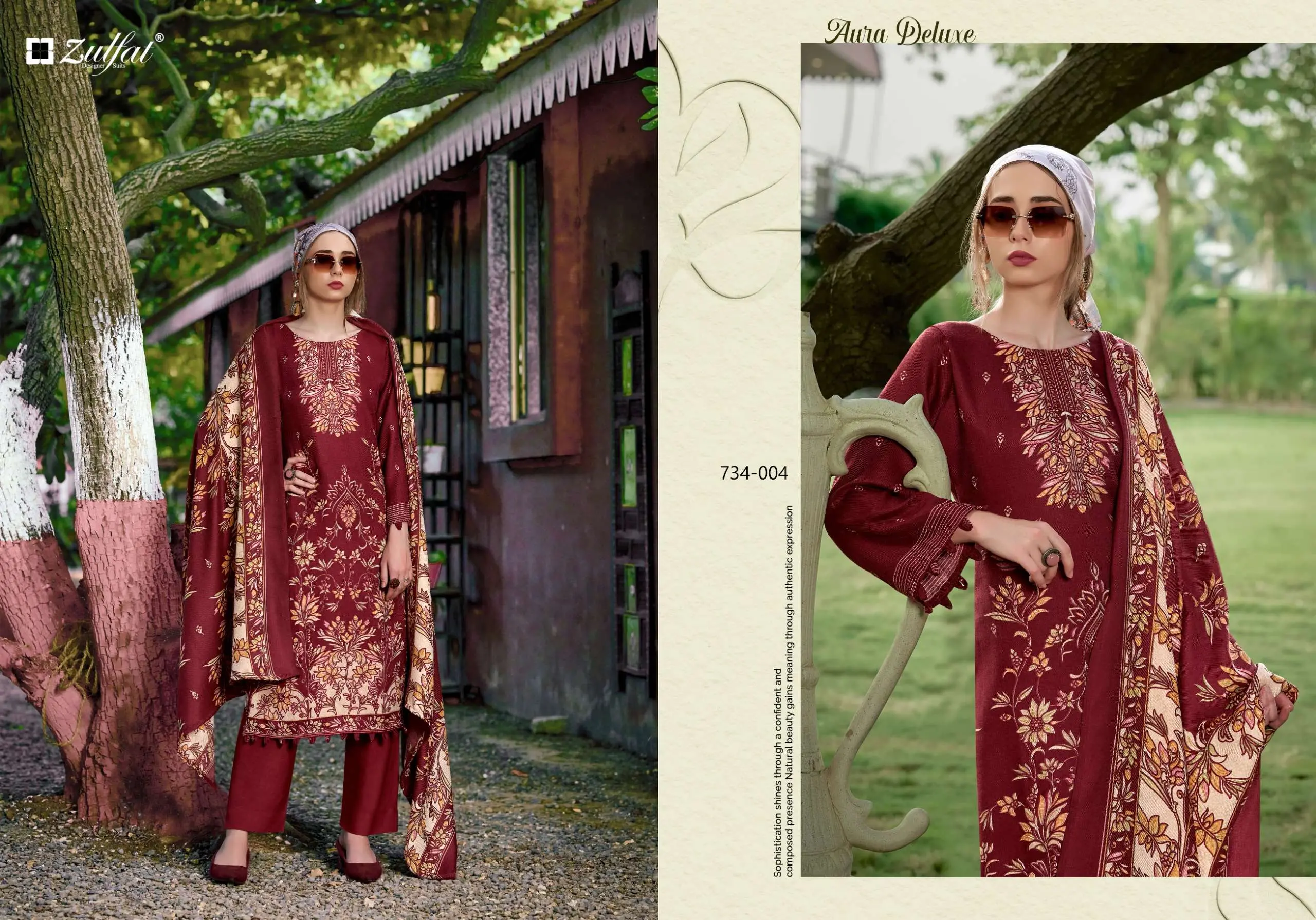 Zulfat Designer Suits Shahinoor