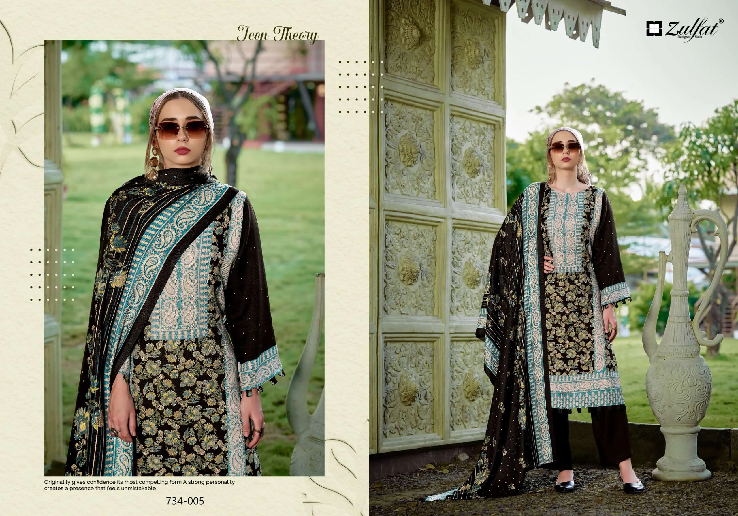 Zulfat Designer Suits Shahinoor