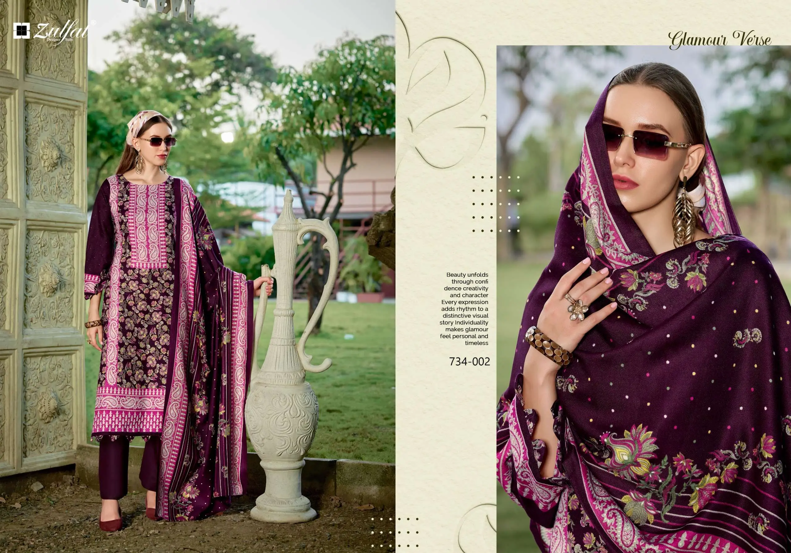 Zulfat Designer Suits Shahinoor